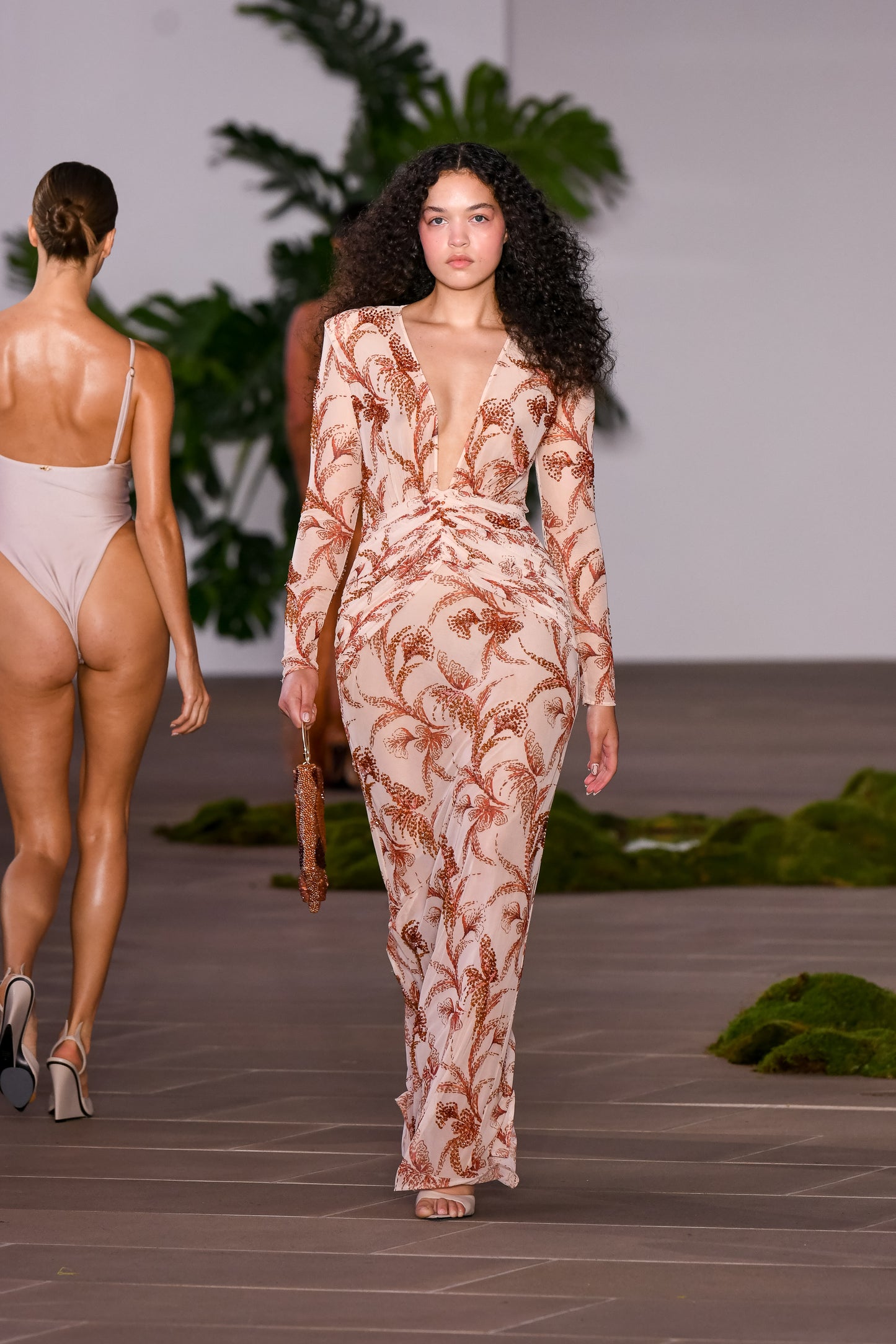 VESTIDO LONGO SUNSET BEGE