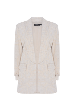 BLAZER LINHO ASAS BEGE