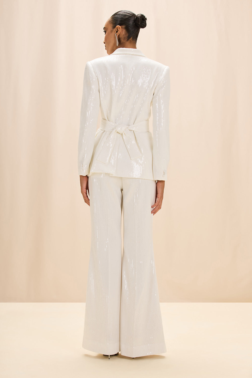 BLAZER PAETÊ HALO OFF WHITE