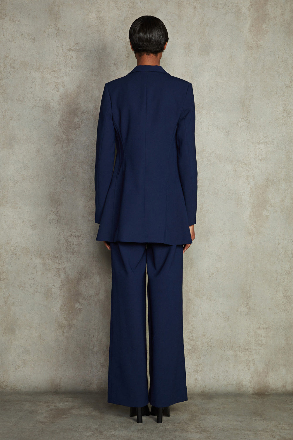 BLAZER CETIM OLGA AZUL MARINHO