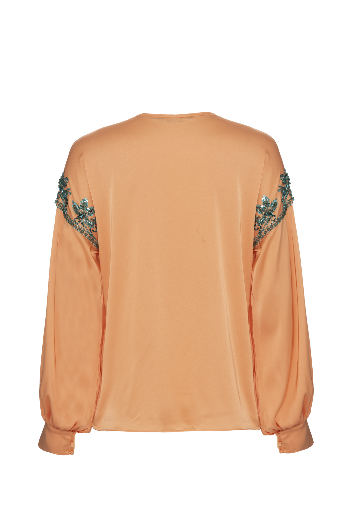 BLUSA CETIM SUNSET LARANJA