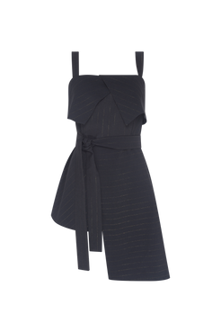 BLUSA METALLIC STRIPE PULSE PRETO