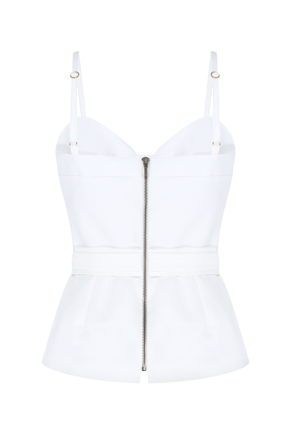 BLUSA DUAL CREPE OFF WHITE
