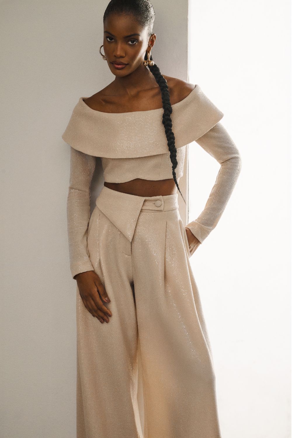 BLUSA MALHA PHASES DOURADO