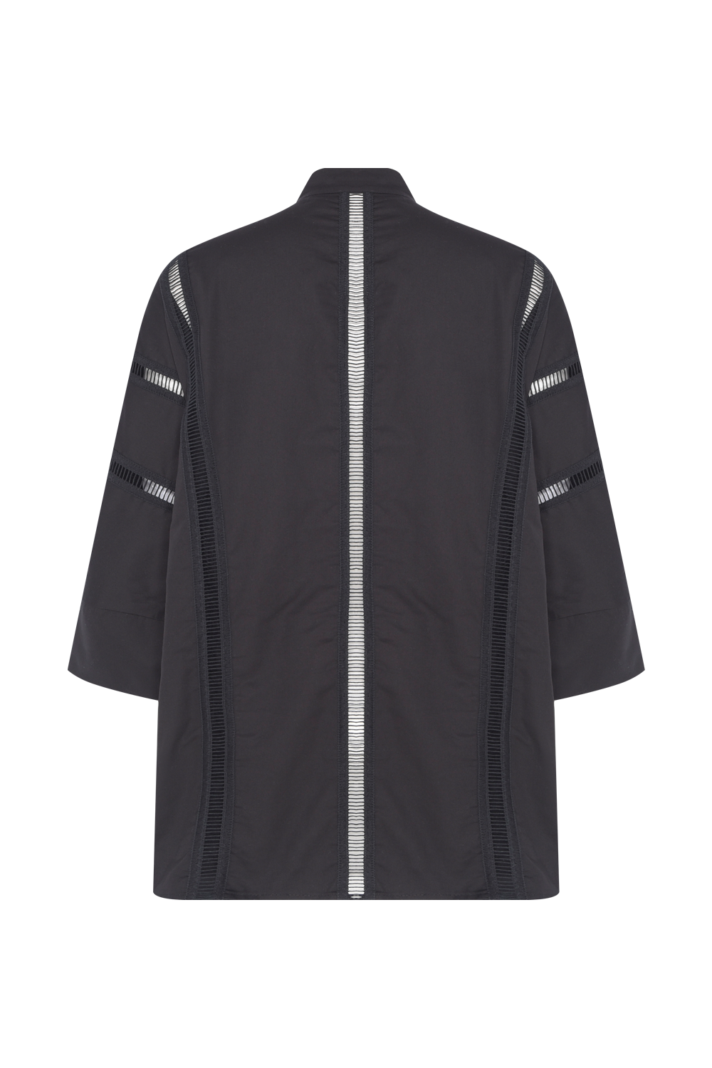 BLUSA TRICOLINE SOLENNE PRETO