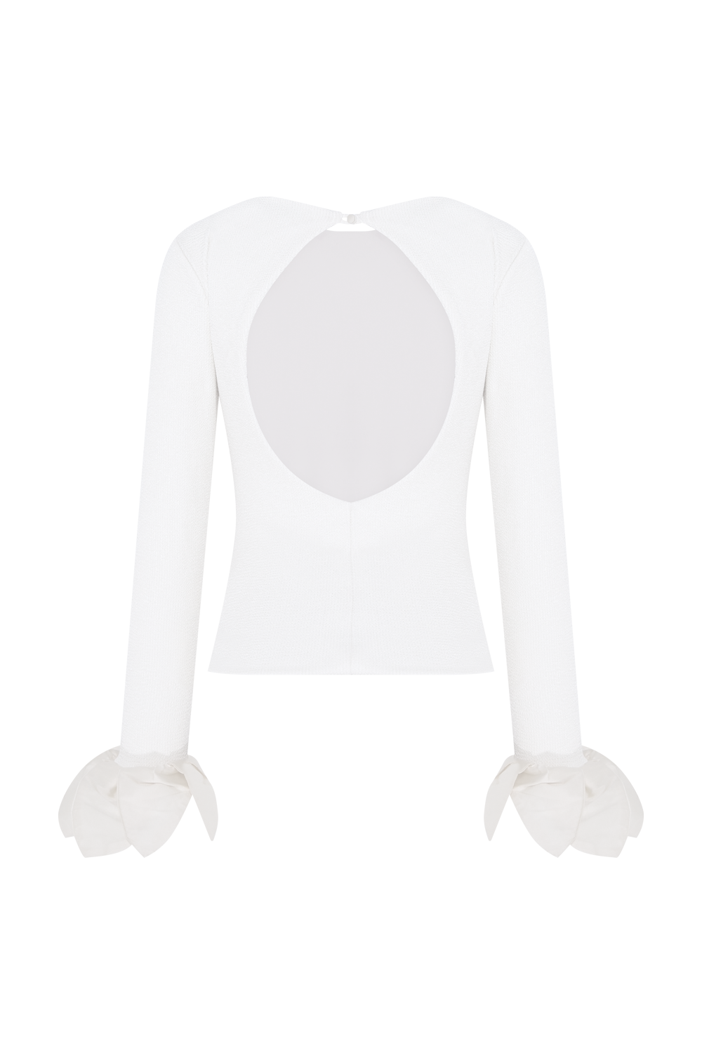 TOP TAFETA TARSILA OFF WHITE