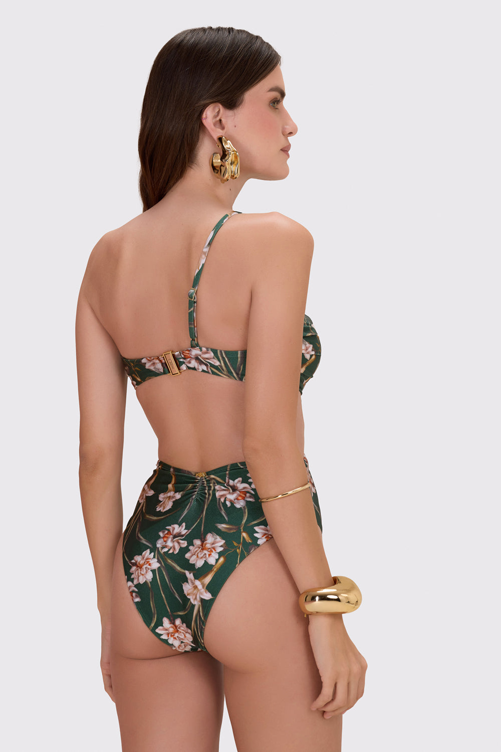 BODY LYCRA NARCISSUS VERDE ESCURO