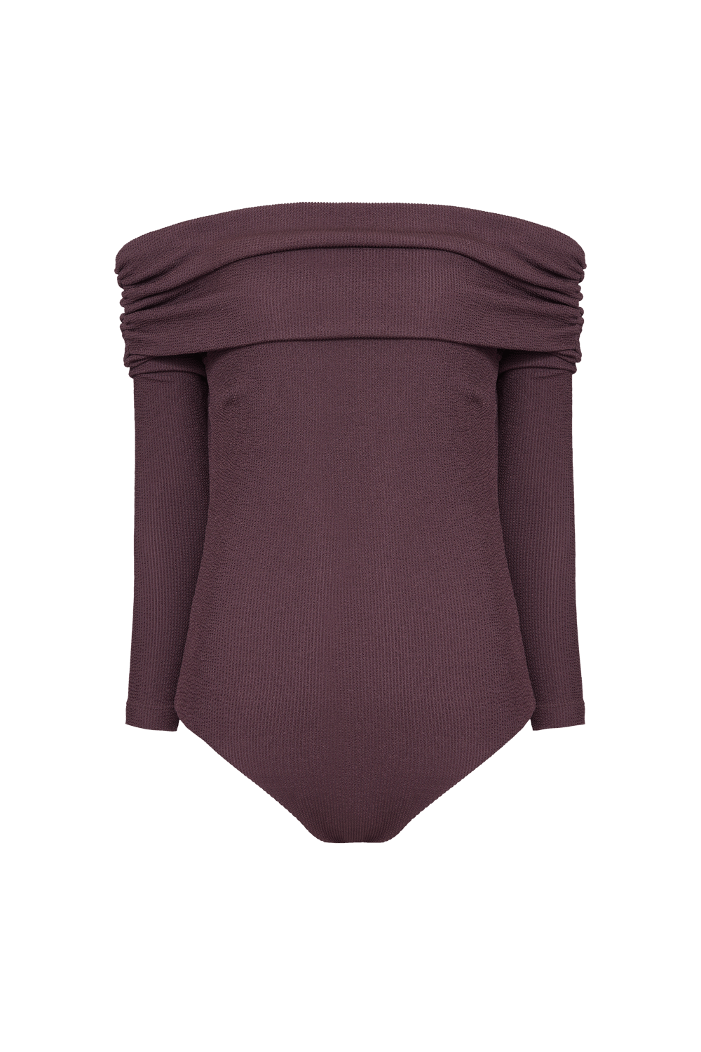 BODY MALHA MERIAN MARROM