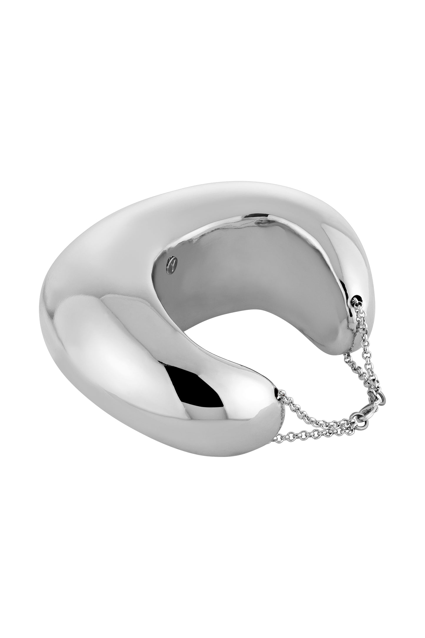 BRACELETE PUFFER METAL PRATA