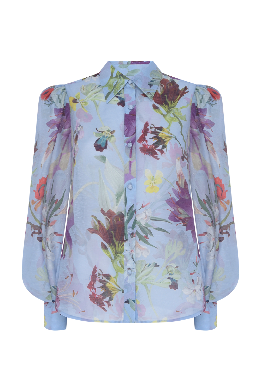 CAMISA CAROL PRINT AZUL