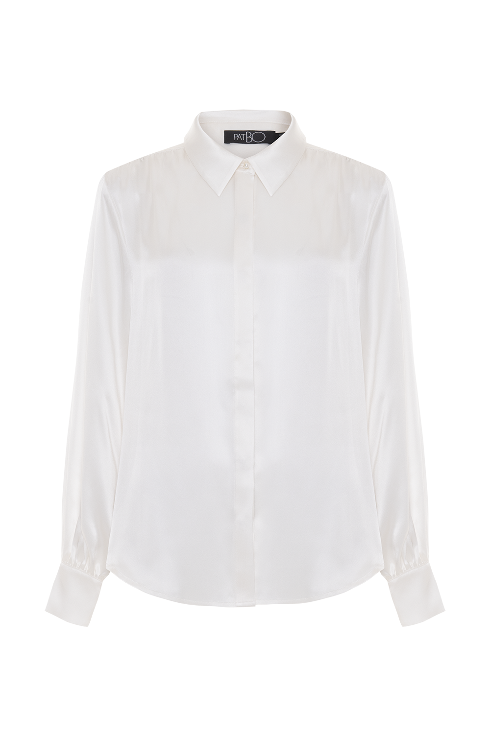 CAMISA CETIM SEDA OFF WHITE