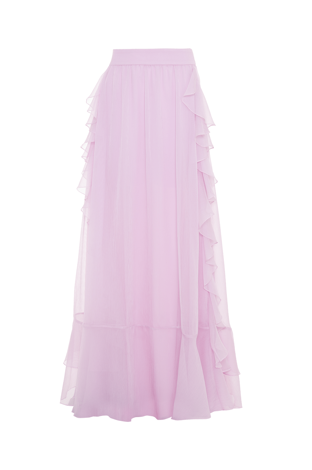 SAIA LONGA CHIFFON WONDERLAND ROSA CLARO