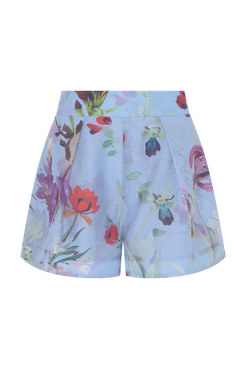 SHORTS CAROL PRINT AZUL