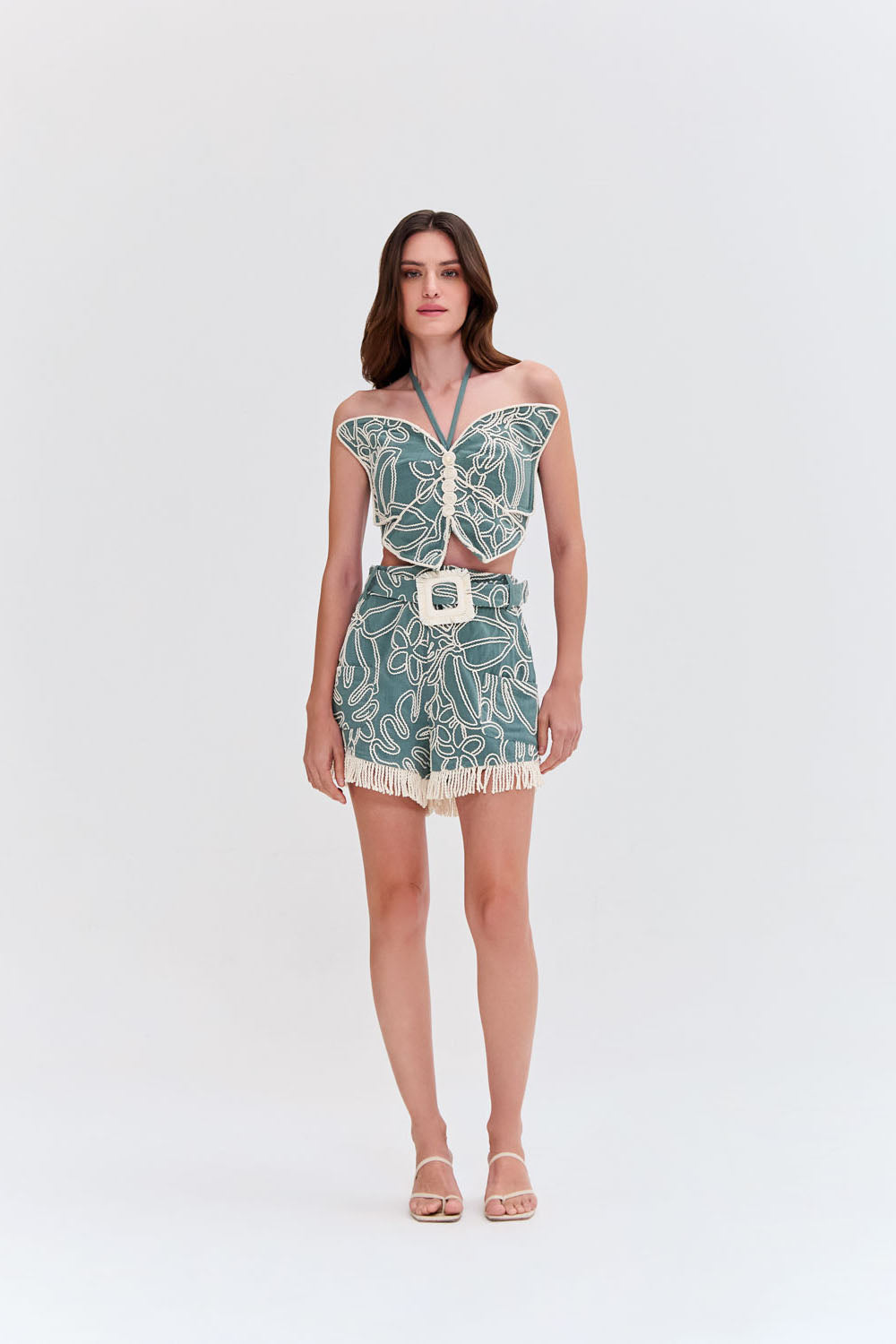SHORTS LINHO ASAS VERDE