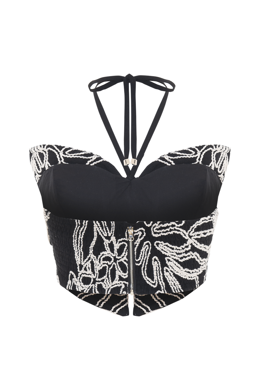 TOP LINHO ASAS  PRETO