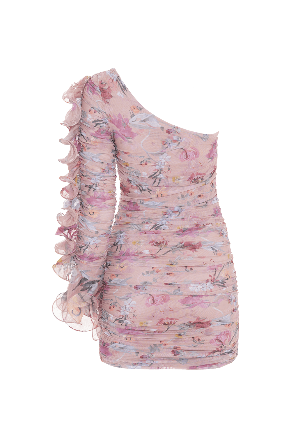 VESTIDO CURTO CAROL PRINT LARANJA