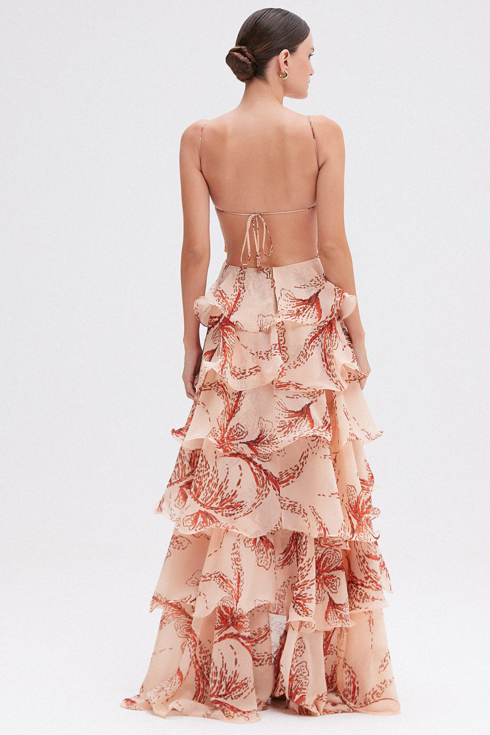 VESTIDO LONGO SUNSET BEGE