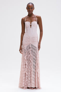 VESTIDO LONGO SEASHELL LYCRA