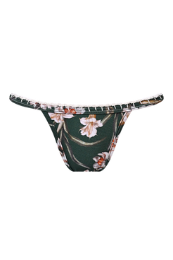 CALCINHA LYCRA NARCISSUS VERDE ESCURO