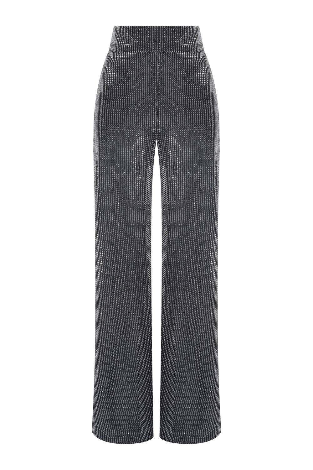 CALÇA TULE LUREX GLOWING PRATA