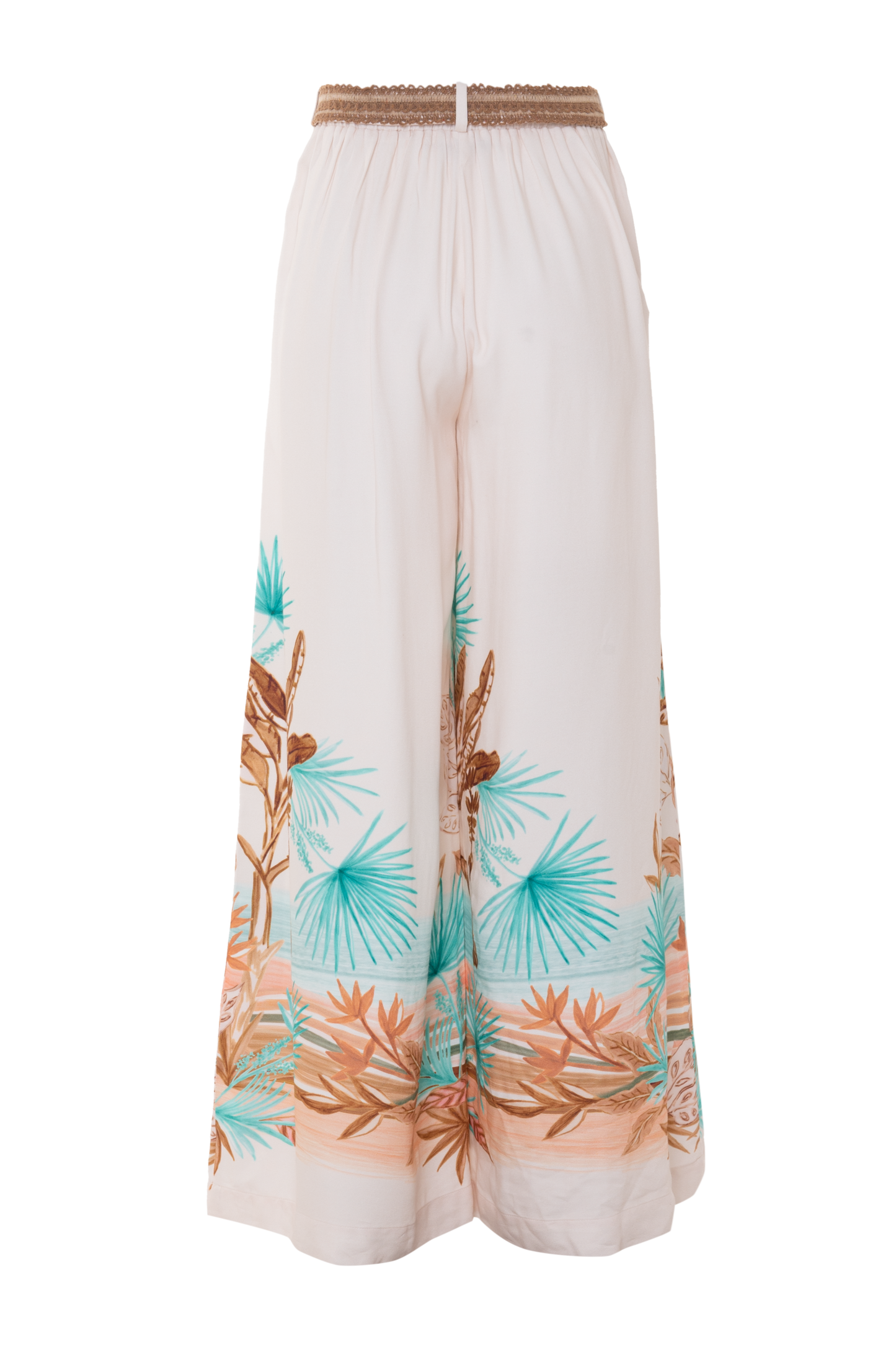 CALÇA TROPICAL BANANEIRA BEGE