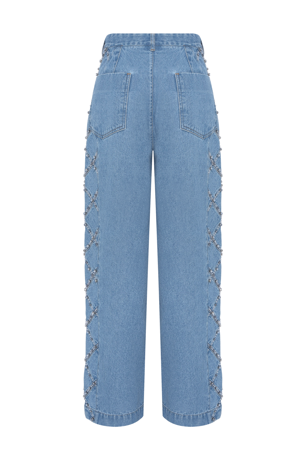 CALÇA MARINA DENIM AZUL