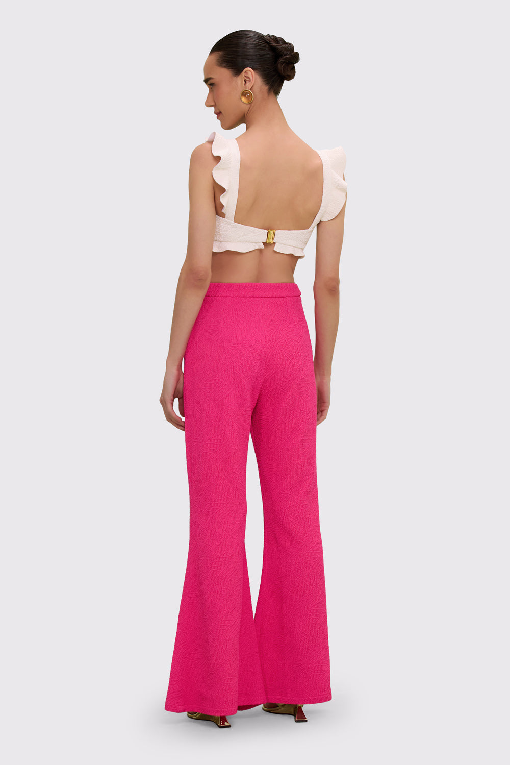 CALÇA BREEZE JACQUARD ROSA