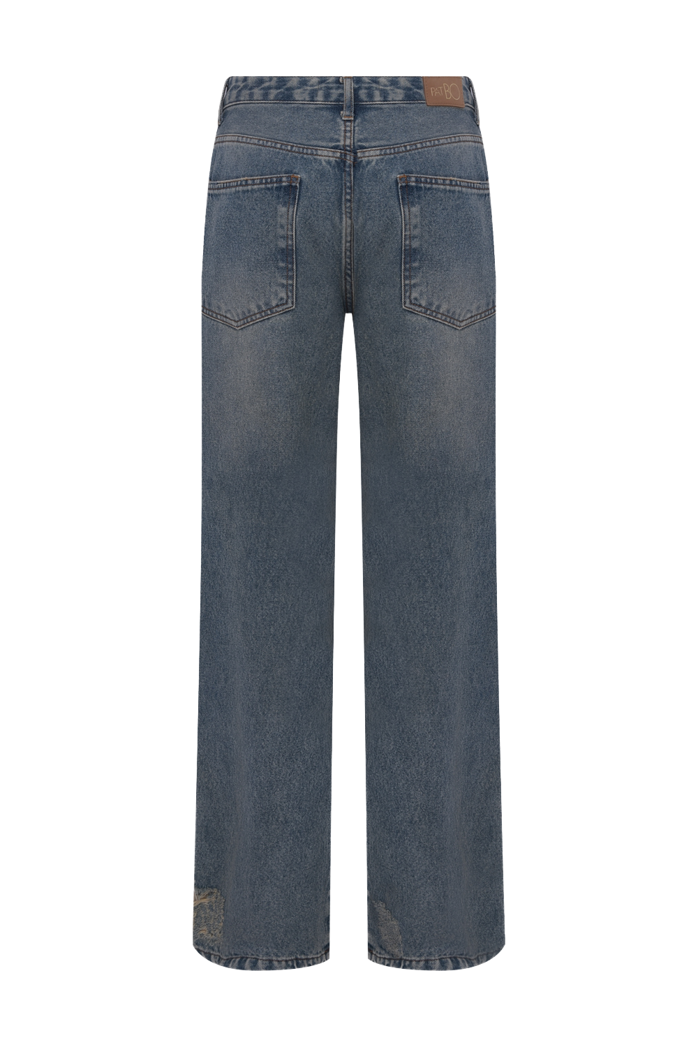 CALÇA CRYSTAL DENIM AZUL