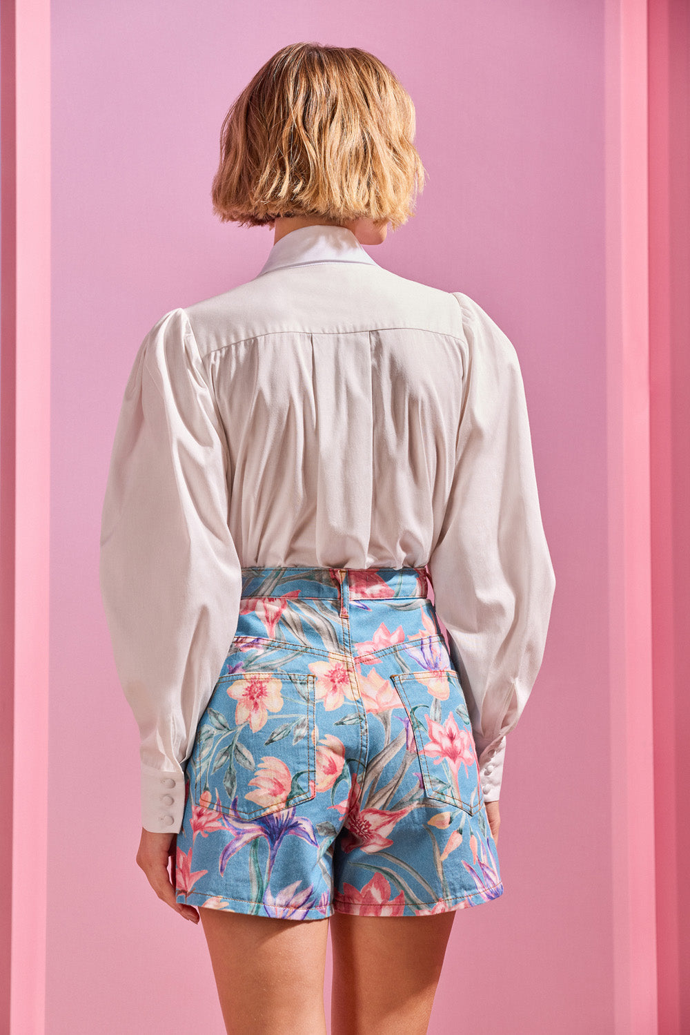 SHORT AMARYLLIS DENIM AZUL