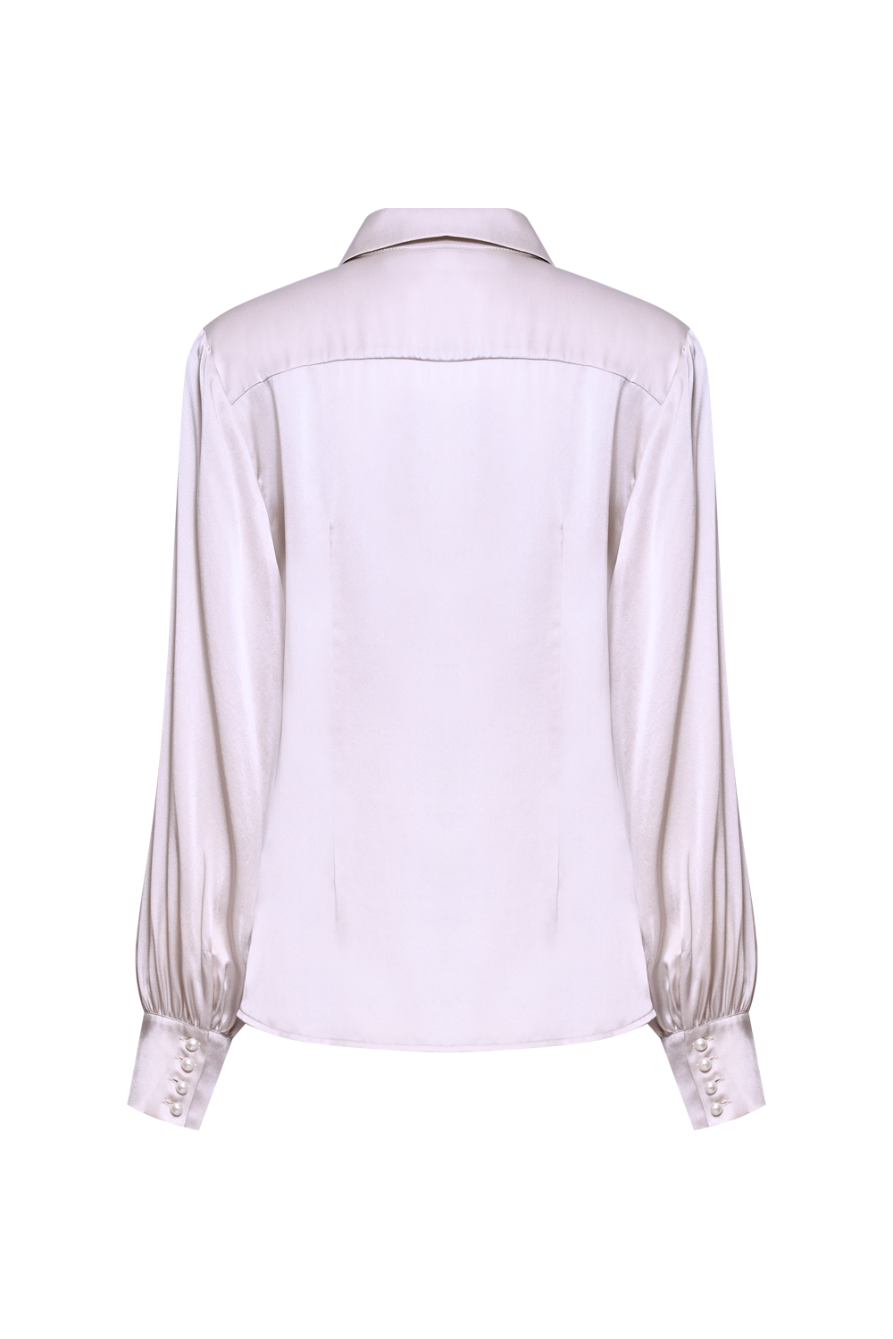 CAMISA SEDA ISABEL BEGE