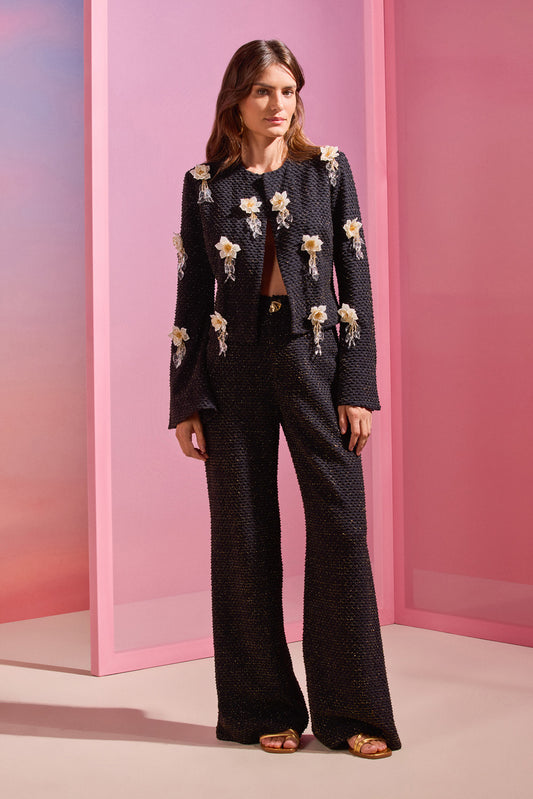 CASACO MALHA GAVEA PRETO