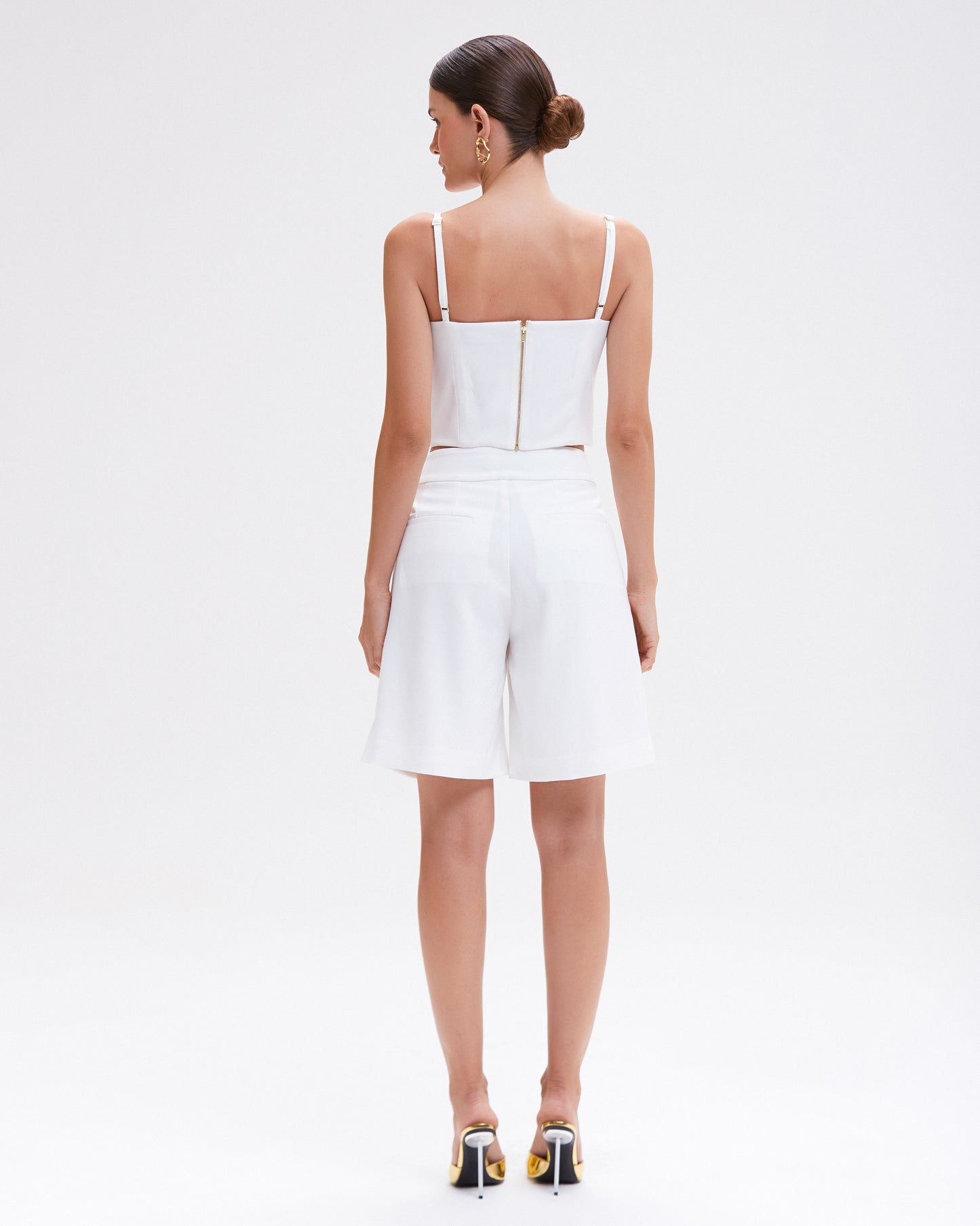 TOP CREPE GOLDENTIME OFF WHITE
