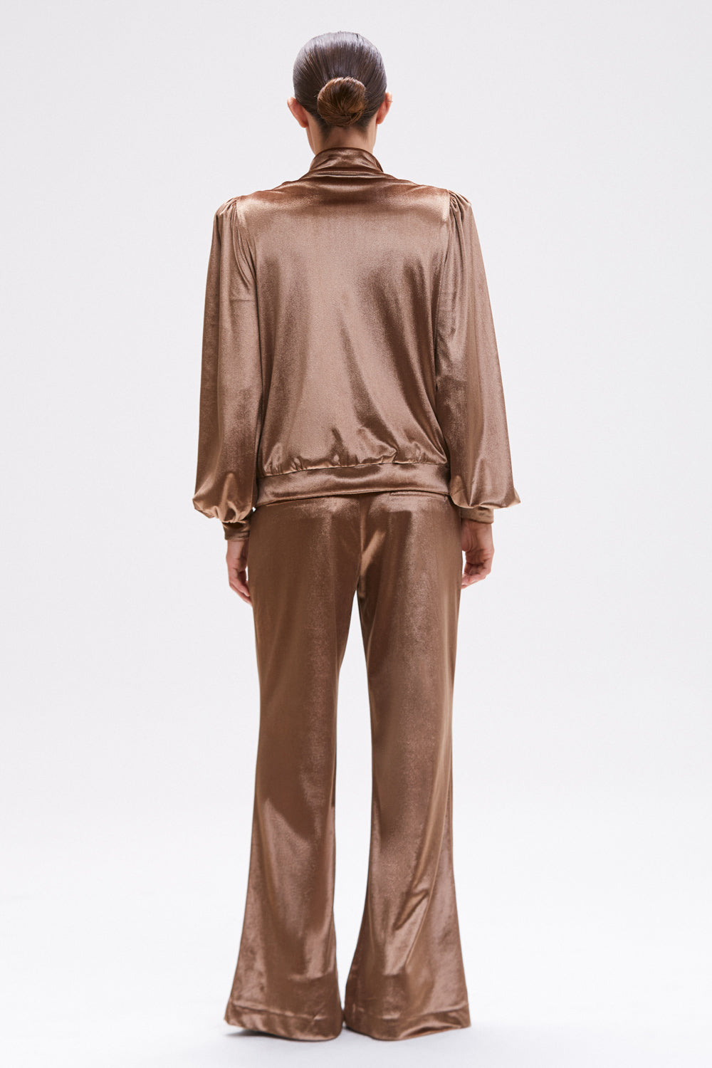 CASACO VELVET ALLURE MARROM