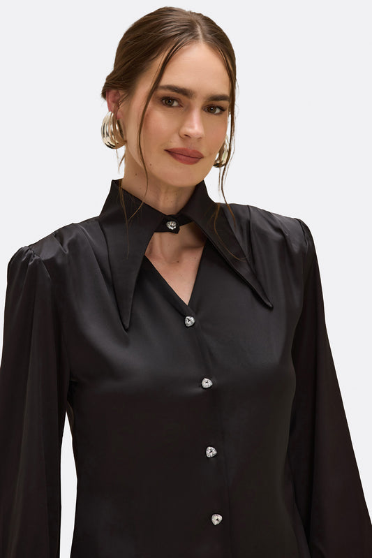 CAMISA ESSENTIAL PRETO