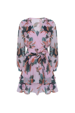 VESTIDO CURTO MAGNOLIA ROSA ROSA