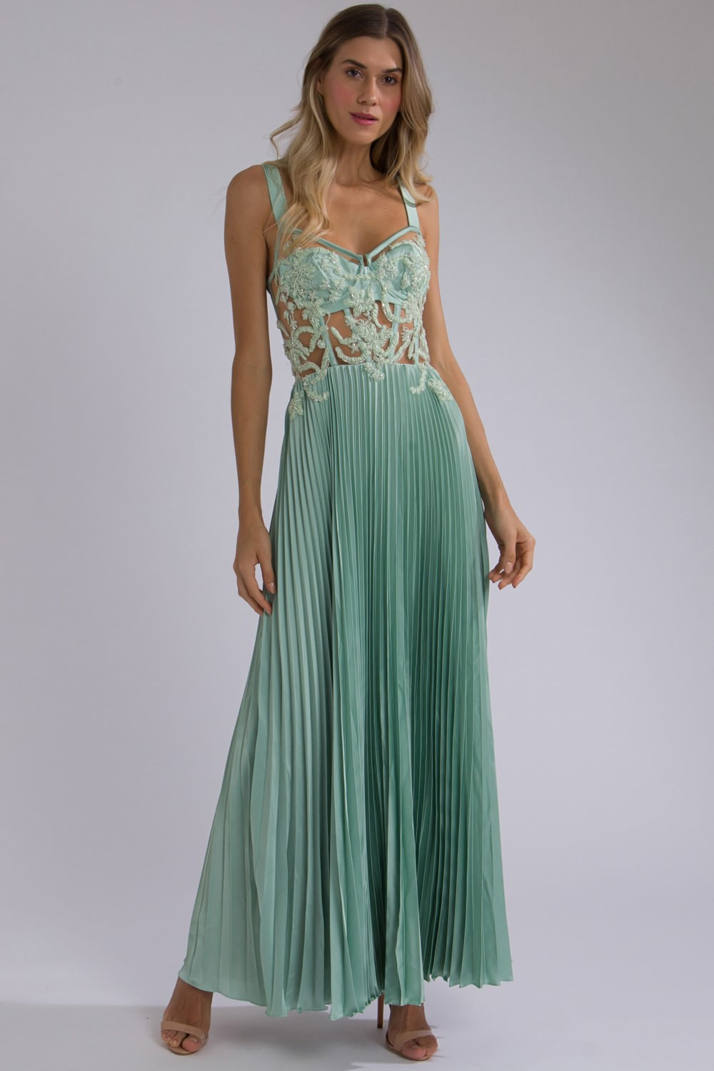 VESTIDO 2483 PATBO VERAO 2020 VERDE