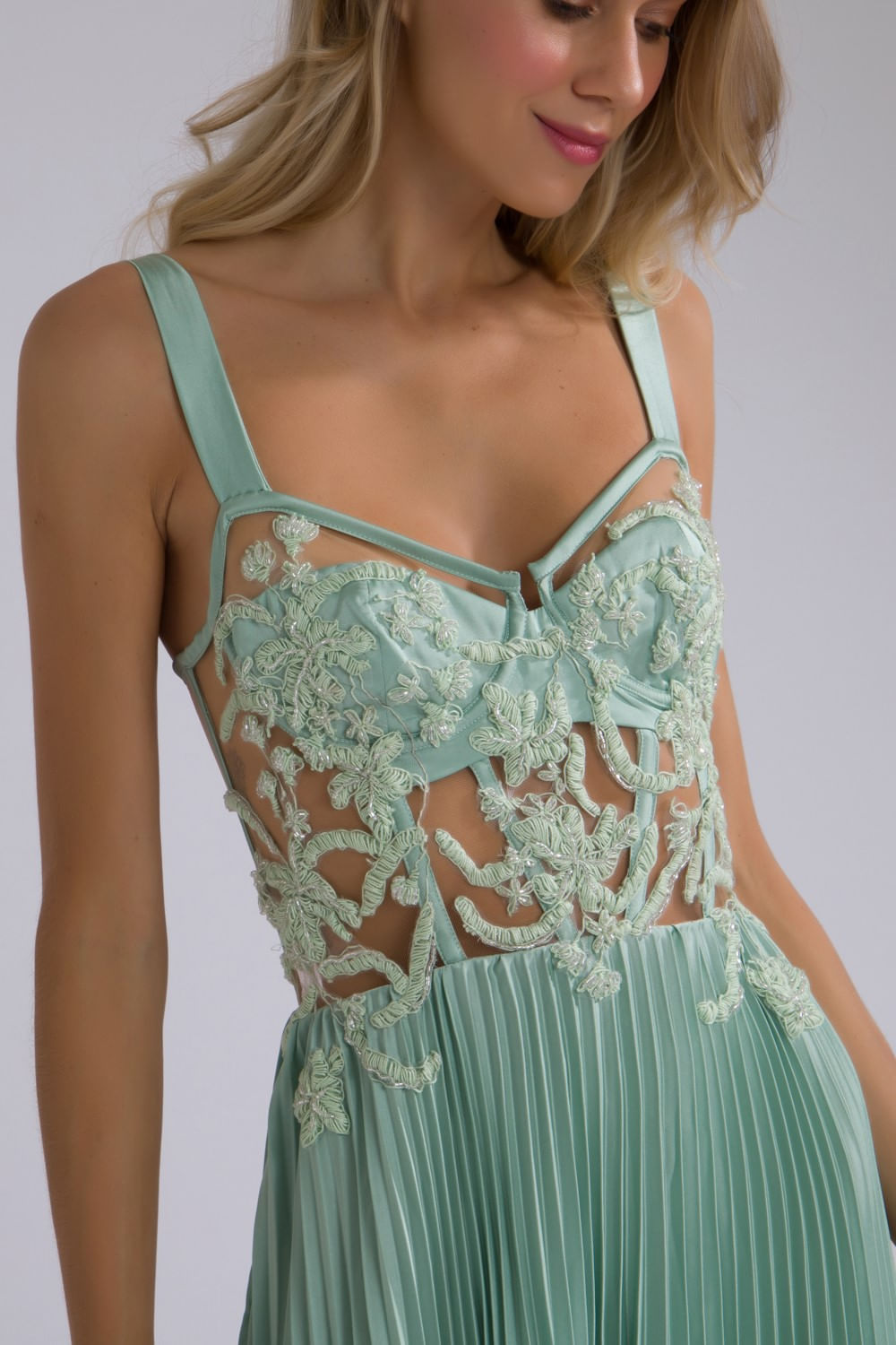 VESTIDO 2483 PATBO VERAO 2020 VERDE