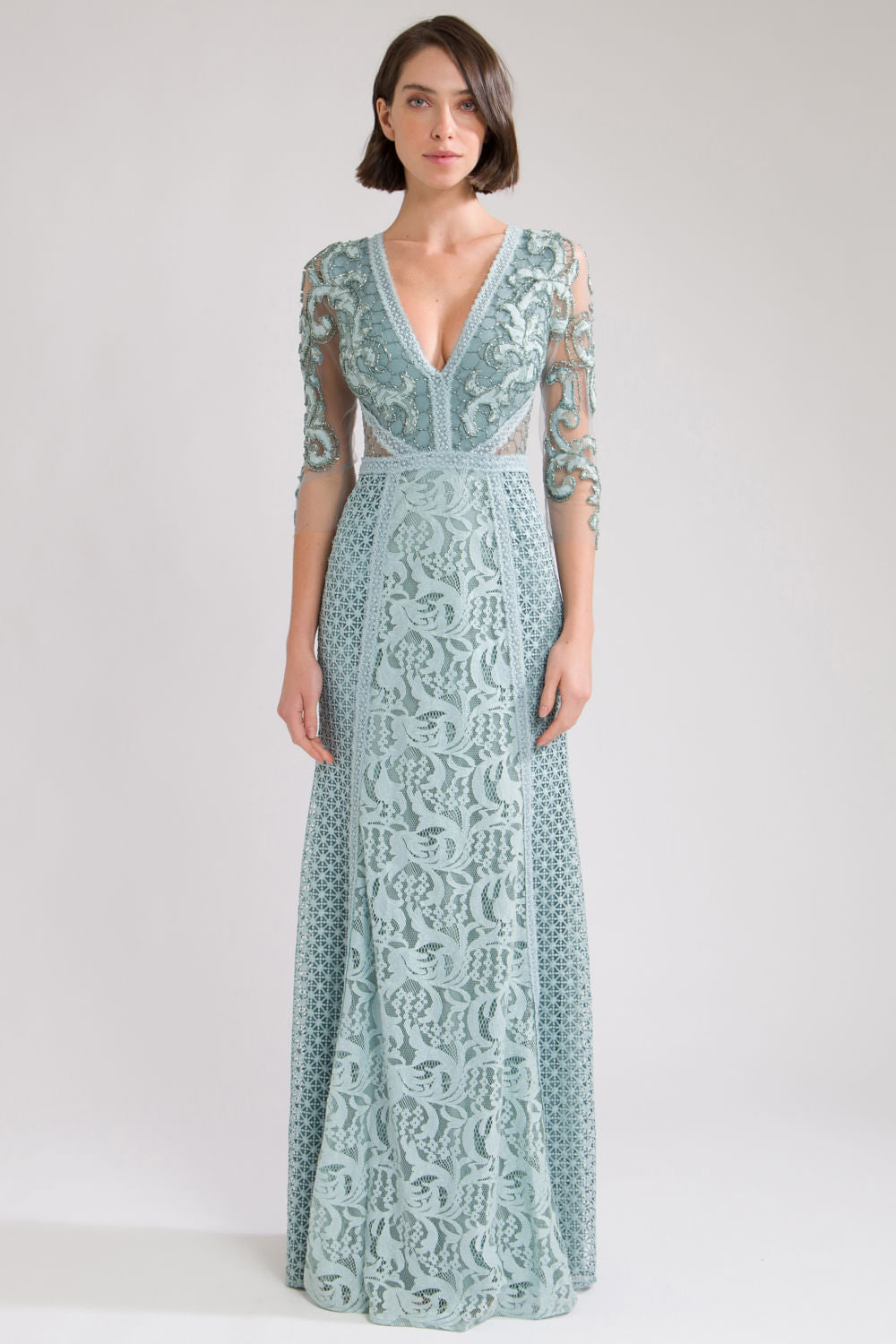 VESTIDO PATRICIA BONALDI INVERNO 2020 AZUL