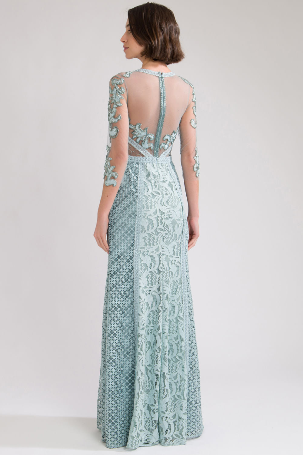 VESTIDO PATRICIA BONALDI INVERNO 2020 AZUL