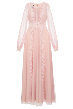 VESTIDO LONGO PATRICIA BONALDI INVERNO 20 ROSA