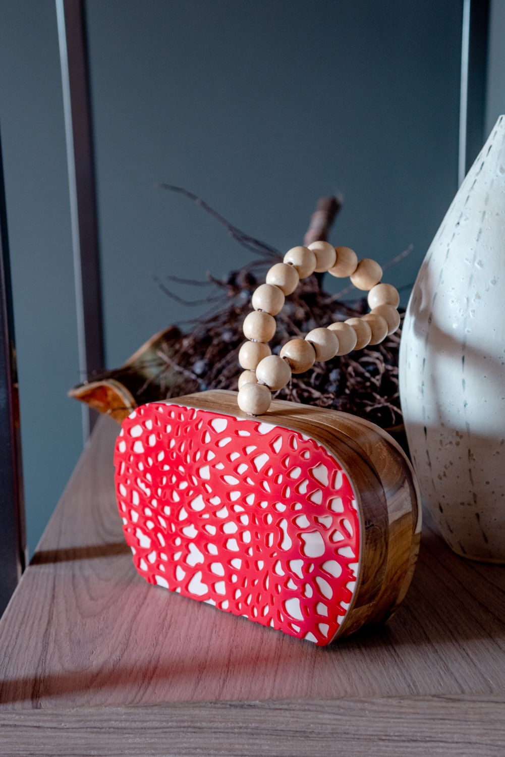 BOLSA CONCHAS POÁ
VERMELHO