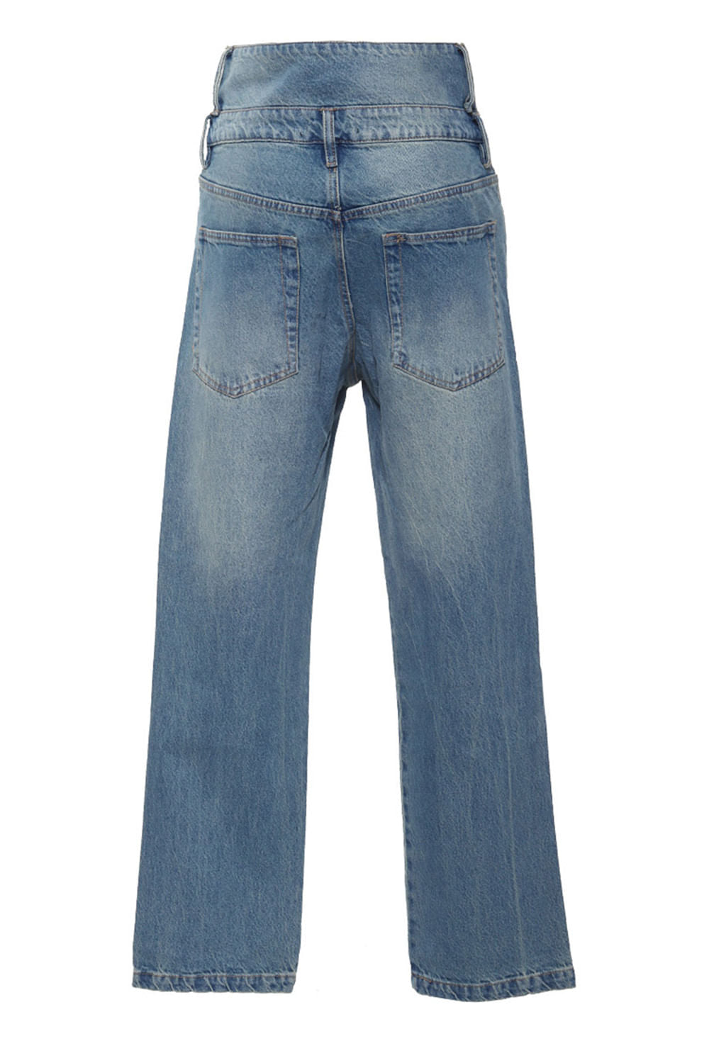 Calça mom denim
azul