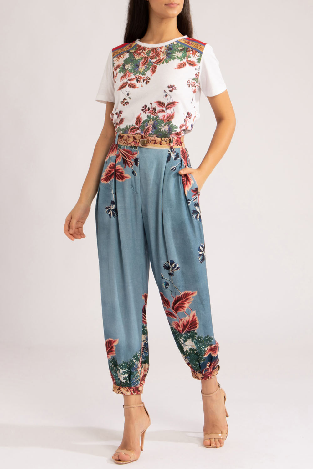CALÇA GILLY FLOWER
AZUL