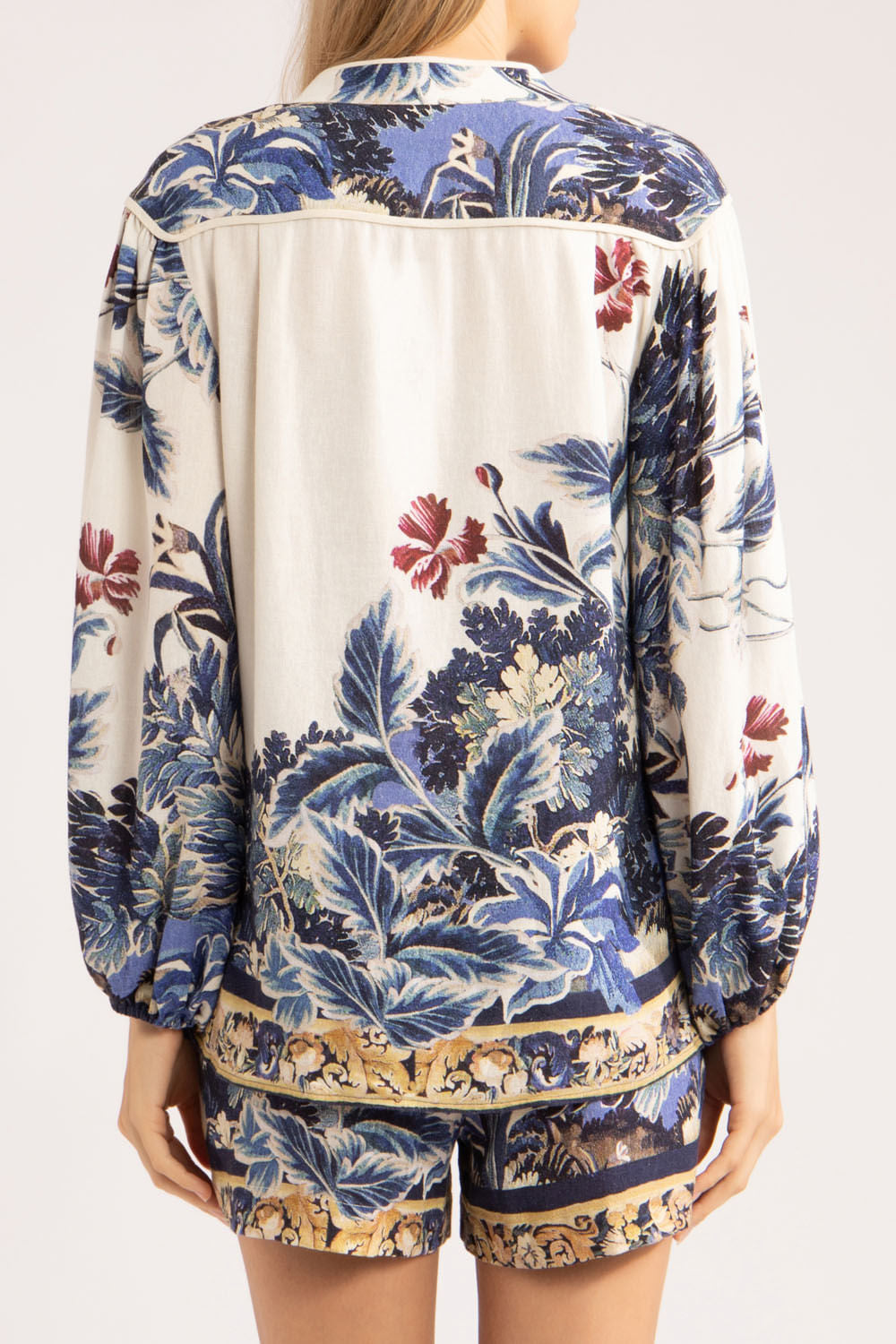 CAMISA AMPLA GILLY FLOWER
OFF WHITE