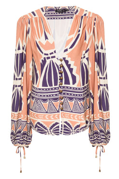 Camisa ethnic boho
rose