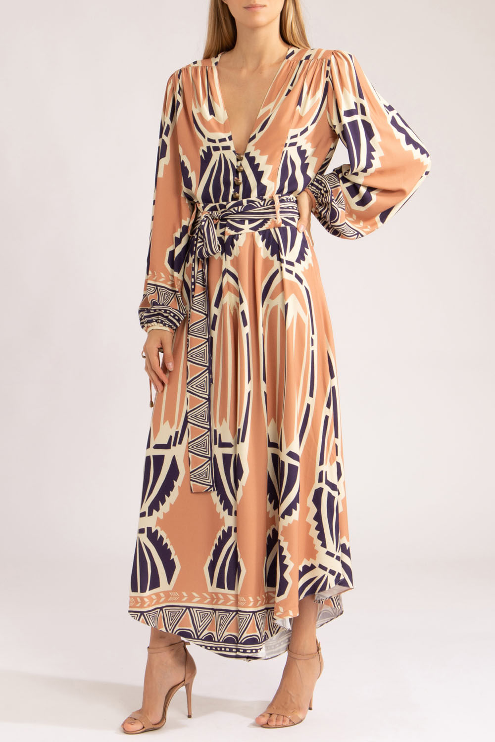 Camisa ethnic boho
rose