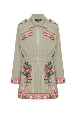 Parka bordada york
verde