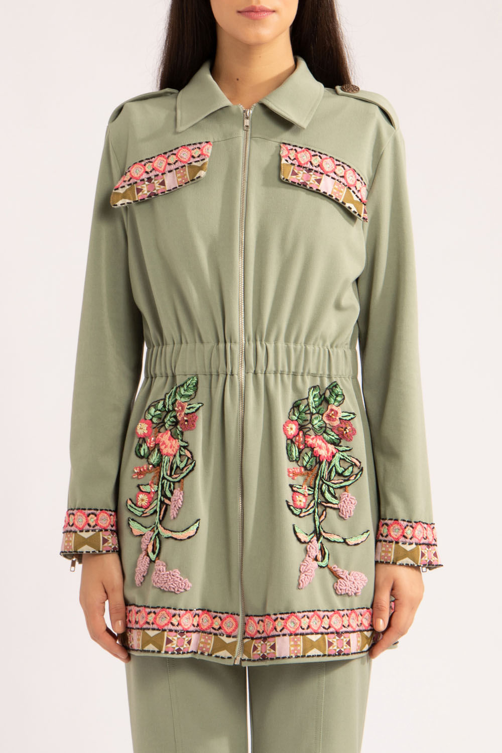 Parka bordada york
verde