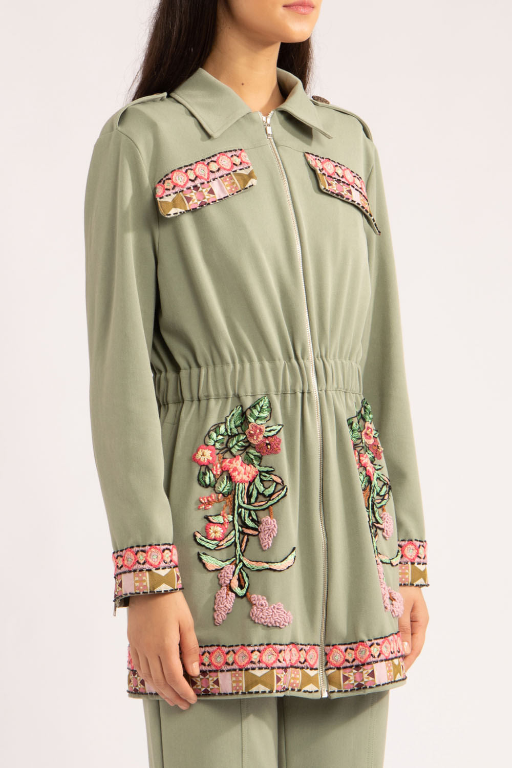 Parka bordada york
verde