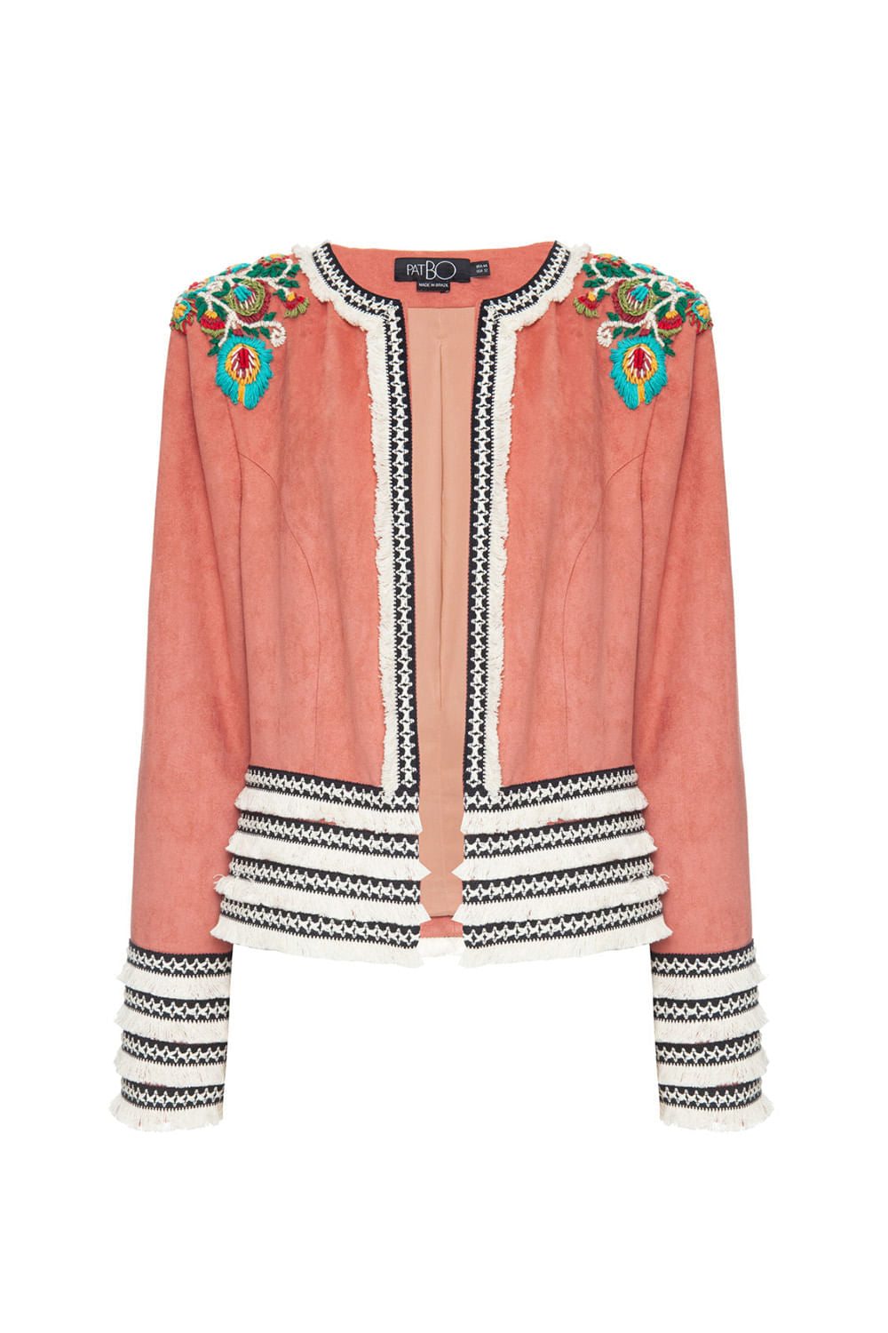 CASACO BORDADO NOBU ROSE